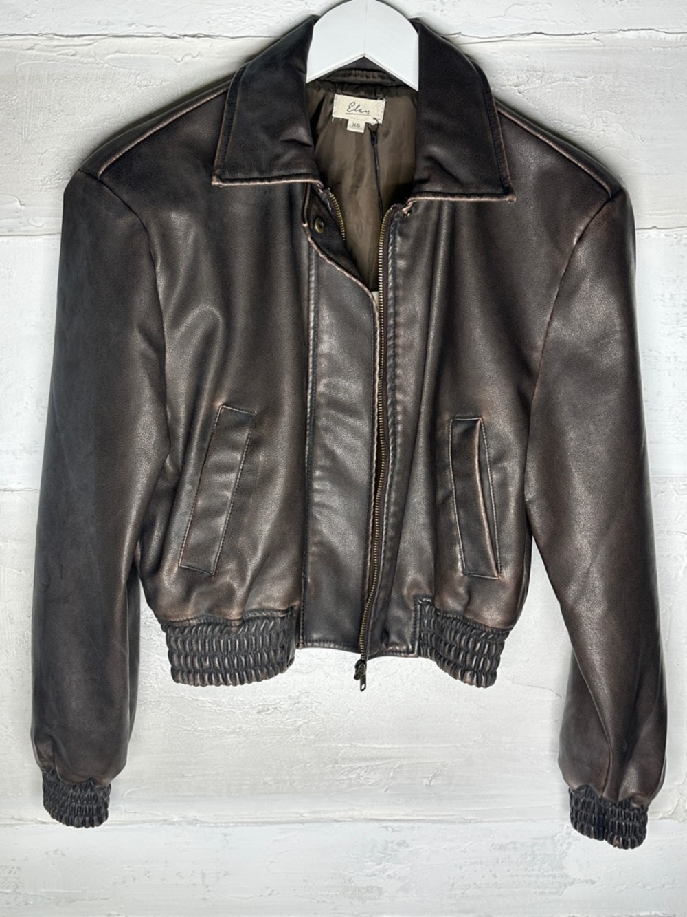 New w tags. Elan chocolate brown bomber jacket. Multiple sizes